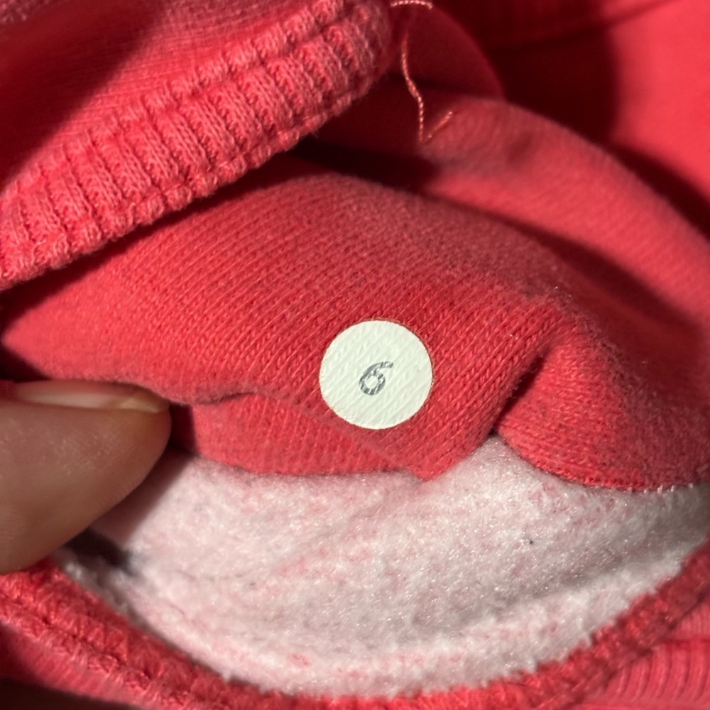 lululemon athletica Pink  Hoodie size 6 - Picture 9 of 9